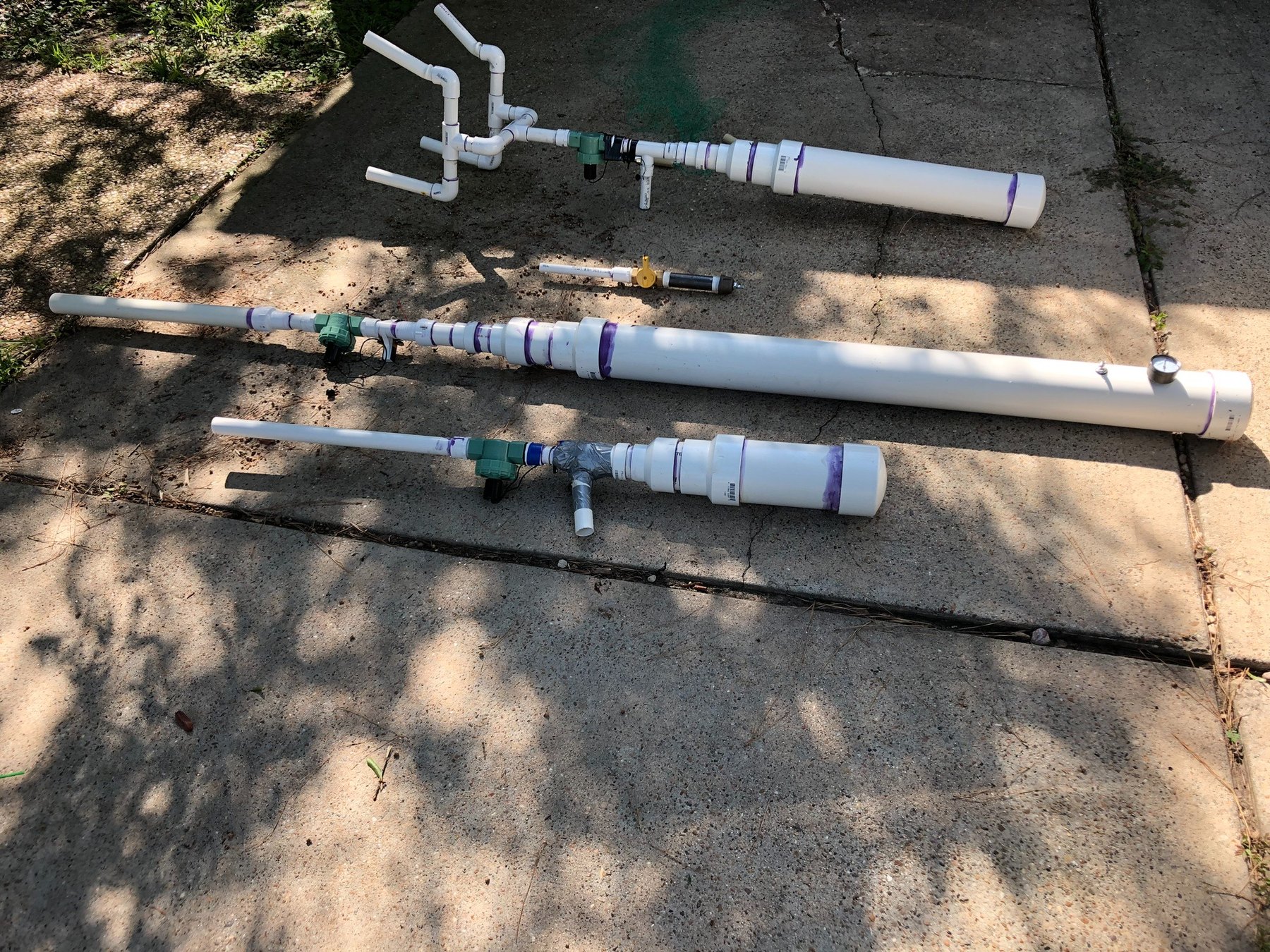 Compressed-air prototype series